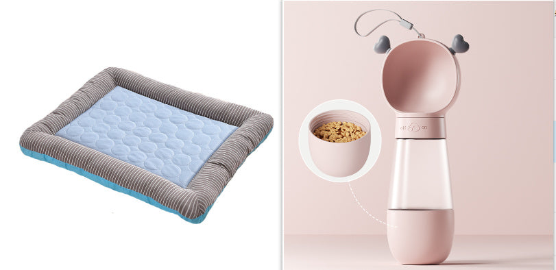 Silky Soft Pet Cooling Pad Bed