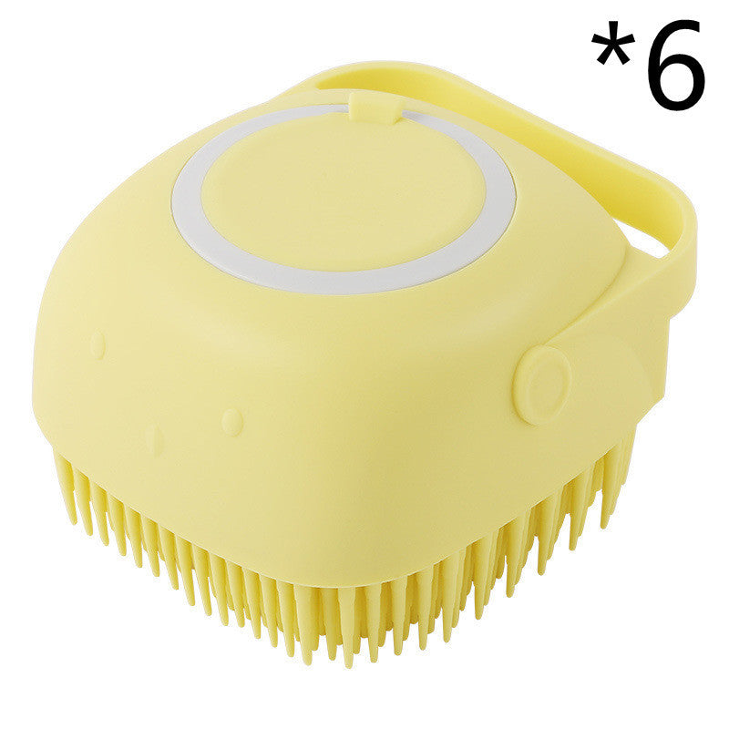 Silicone Pet Bath Massage Brush