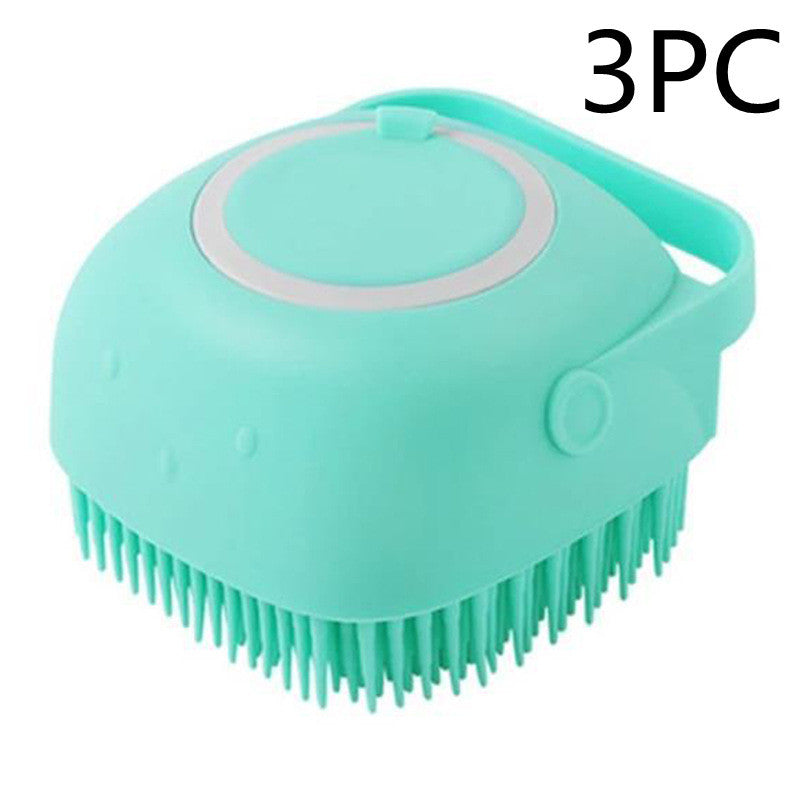 Silicone Pet Bath Massage Brush