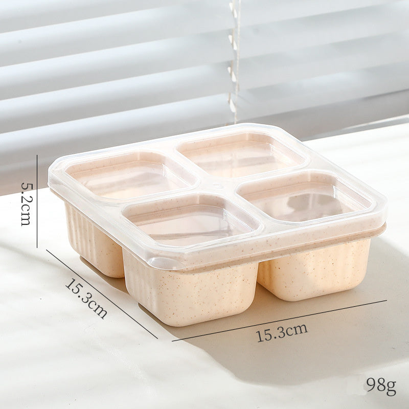Divided Bento Lunch Snack Box