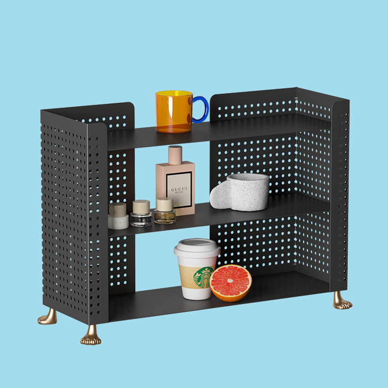 Multi-Layer Iron Storage Rack | Living Room Organizer Table