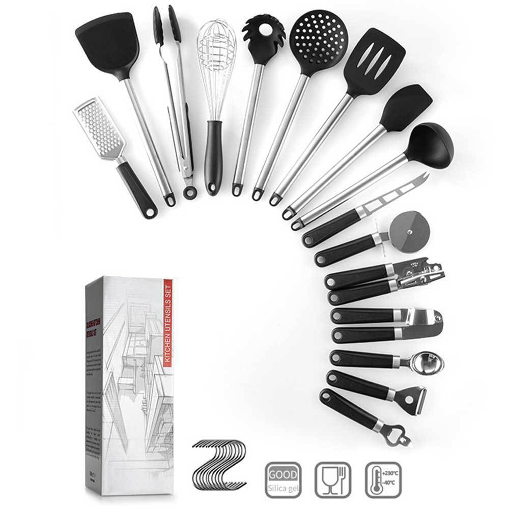 16-Piece Silicone Kitchen Utensil Set
