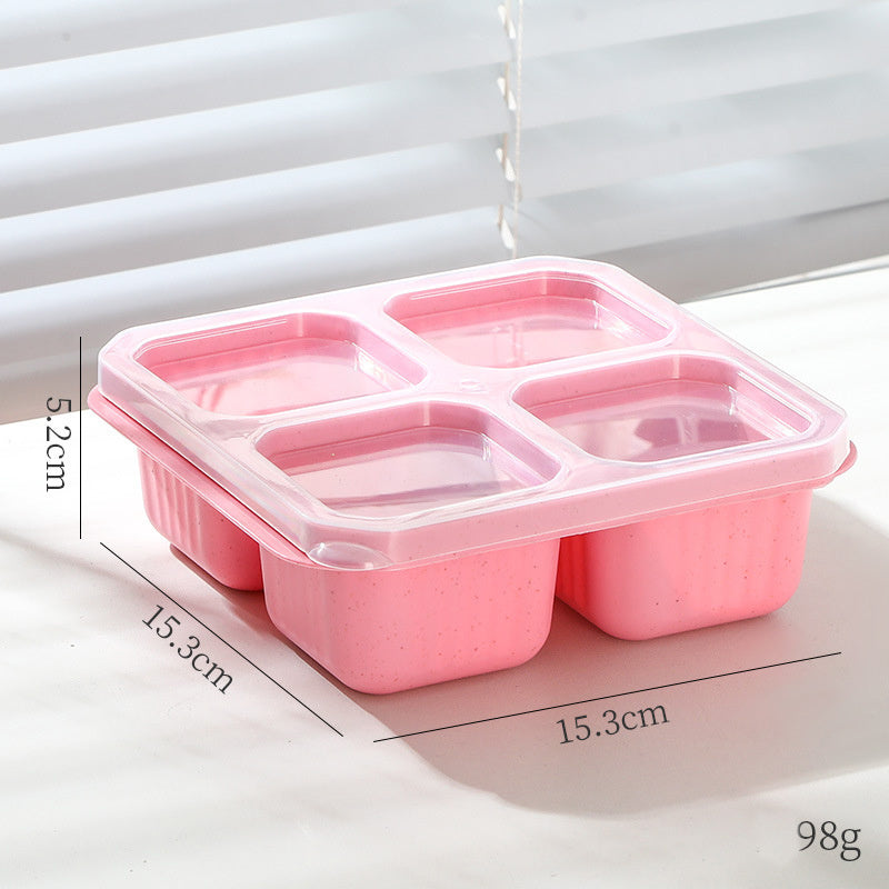 Divided Bento Lunch Snack Box