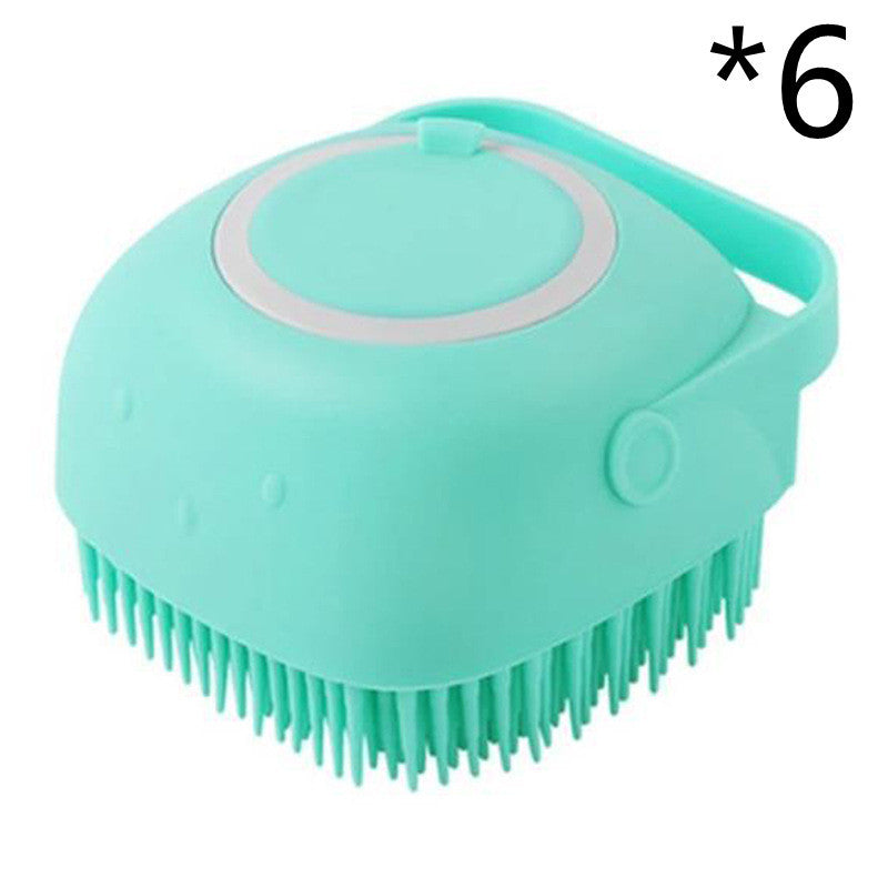 Silicone Pet Bath Massage Brush