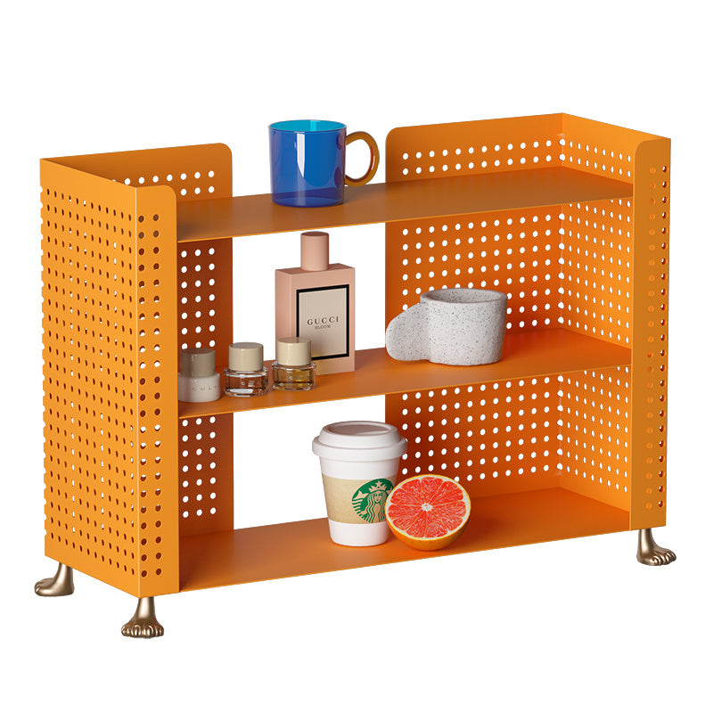 Multi-Layer Iron Storage Rack | Living Room Organizer Table