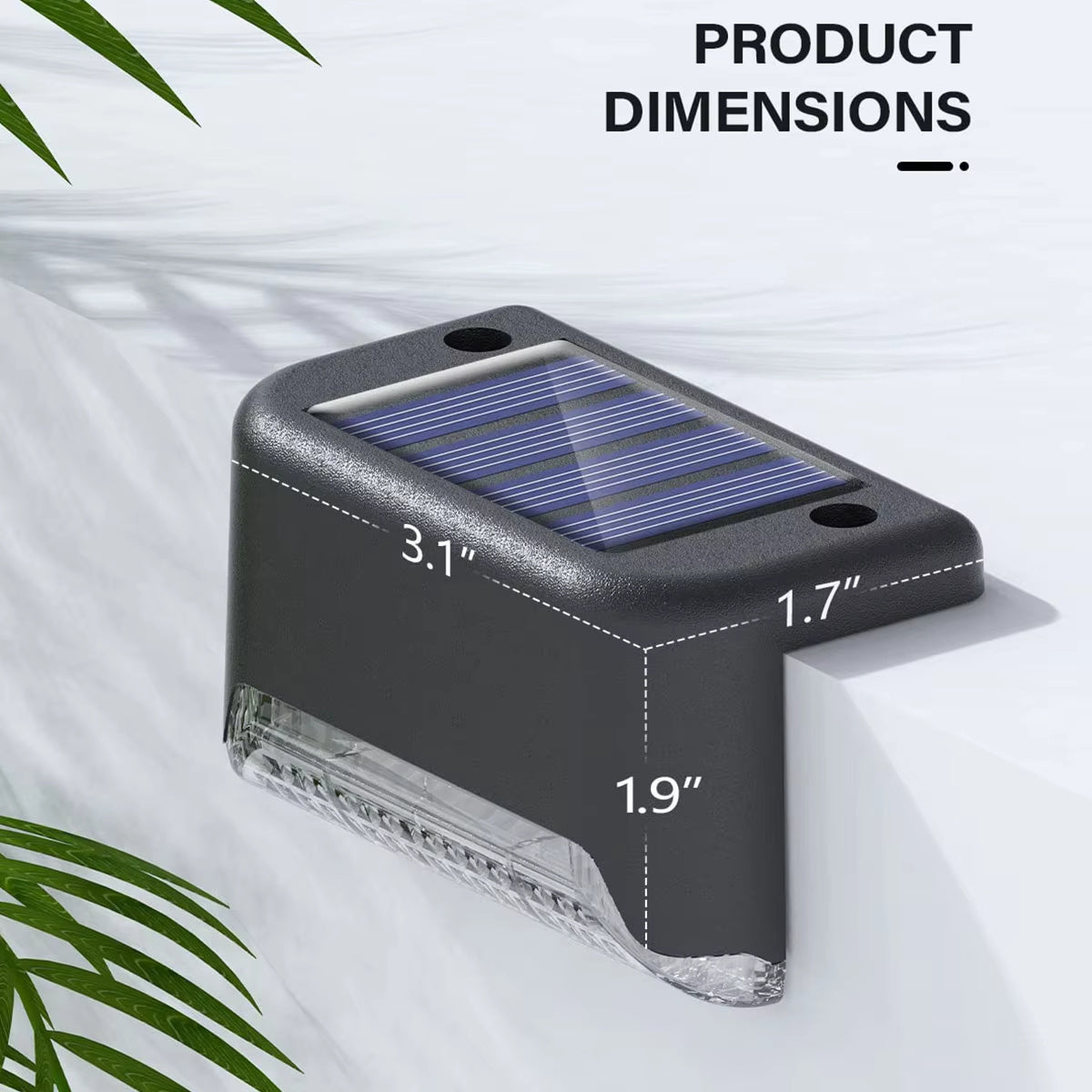 Solar LED Deck Lights