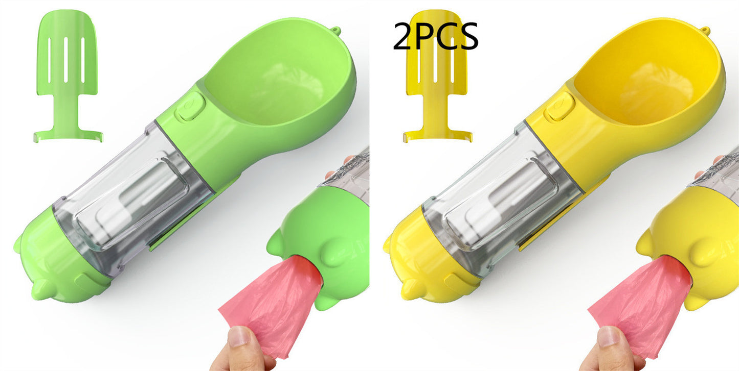 3 In 1 Dog Water Bottle