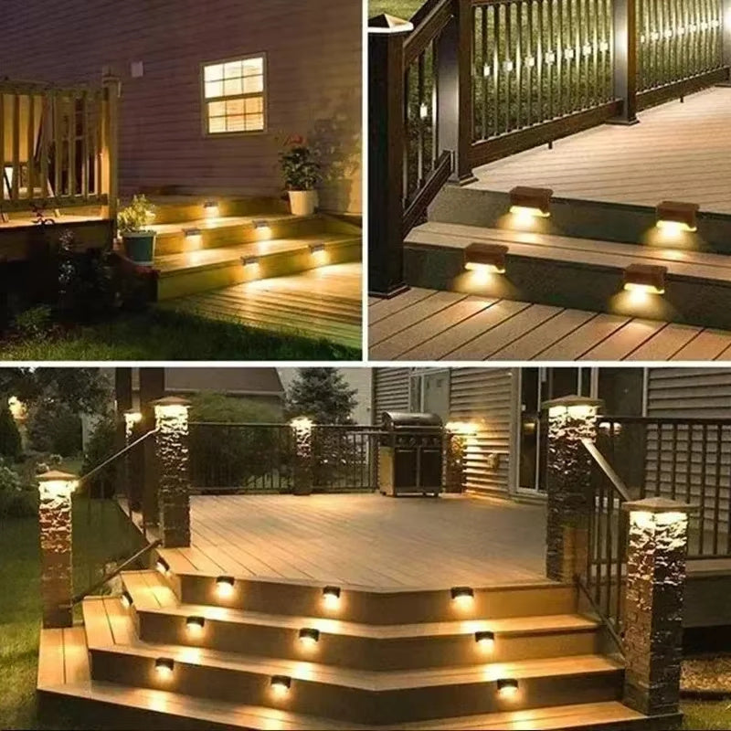Solar LED Deck Lights