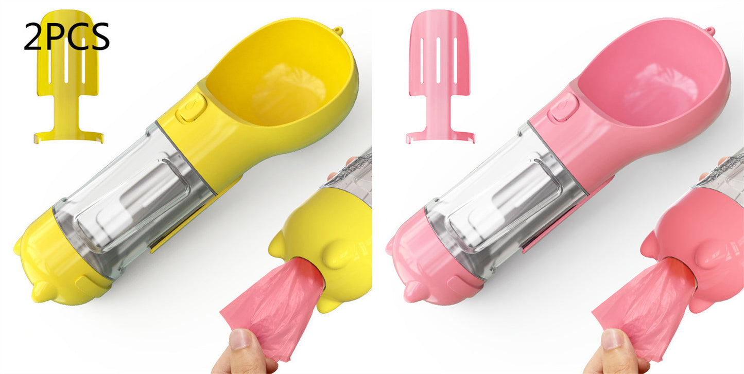 3 In 1 Dog Water Bottle