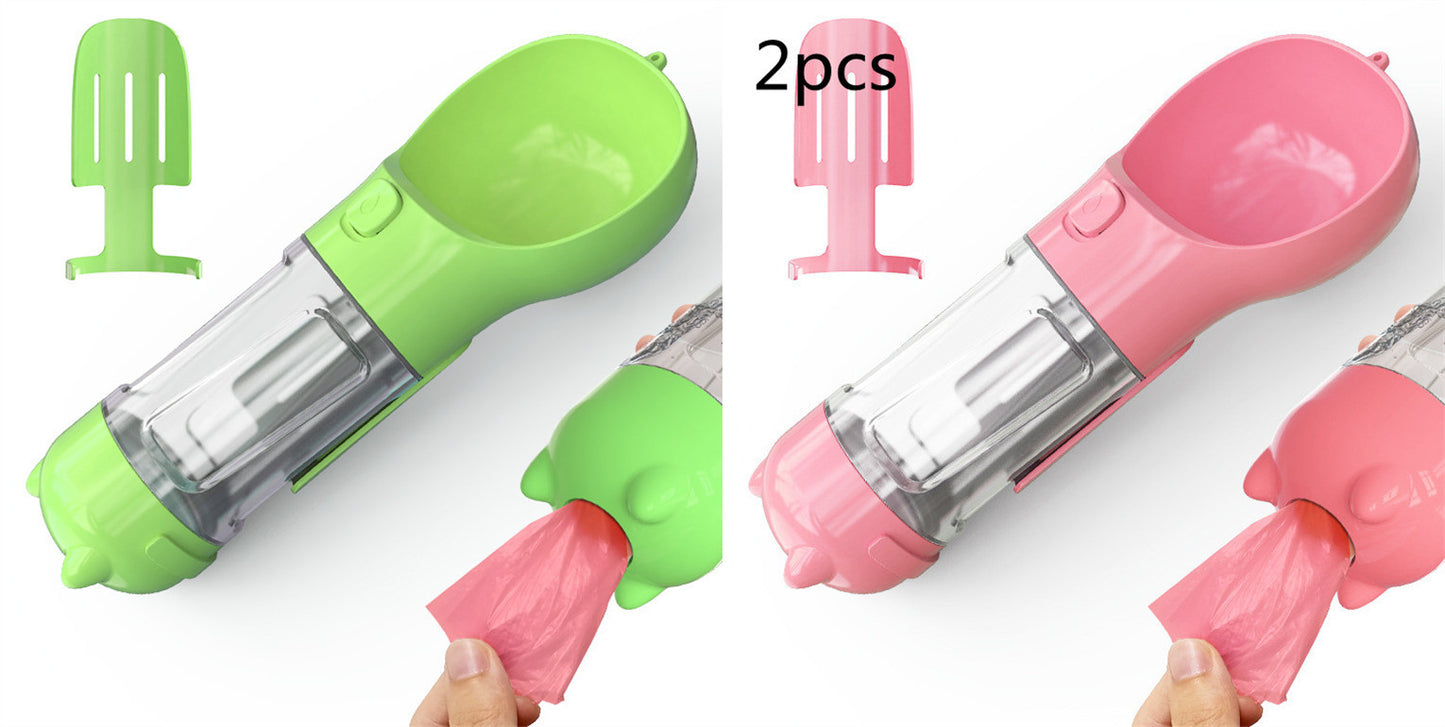 3 In 1 Dog Water Bottle
