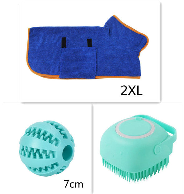 Silicone Pet Bath Massage Brush