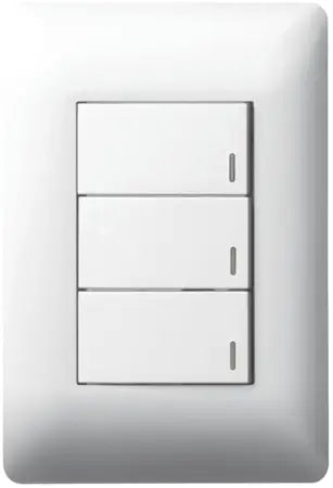 Three-Lever Switches Dimmer + 2x One-Way