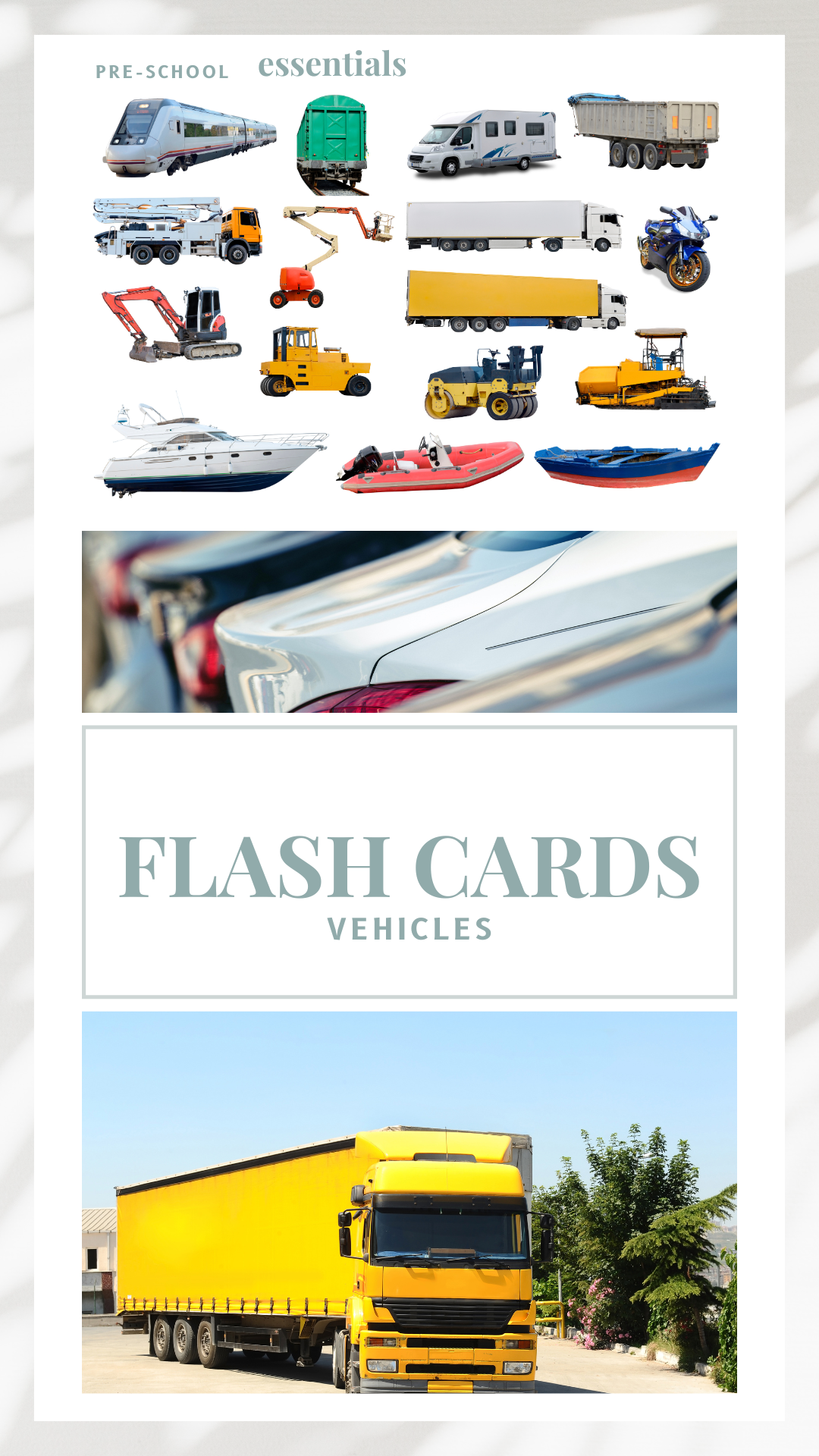 Flashcards - Vehicles