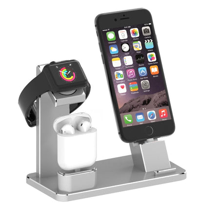 4-in-1 AirPods Charging Dock Holder – Wireless Fast Charging Station