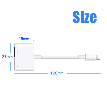 Lightning to HDMI HD display