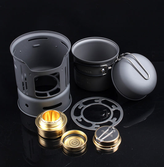 Compact Outdoor Camping Cookware Set