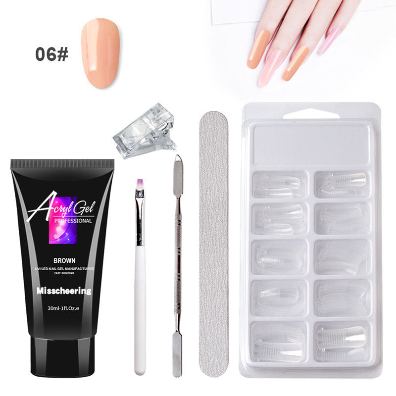 Painless Extension Gel Nail Kit | Quick & Easy Crystal Gel Set