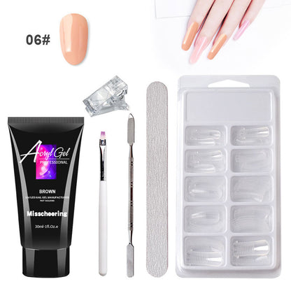 Painless Extension Gel Nail Kit | Quick & Easy Crystal Gel Set