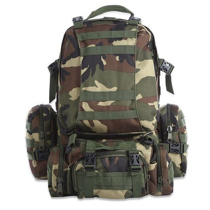 50L Military Tactical Backpack – Waterproof Hiking & Travel Rucksack