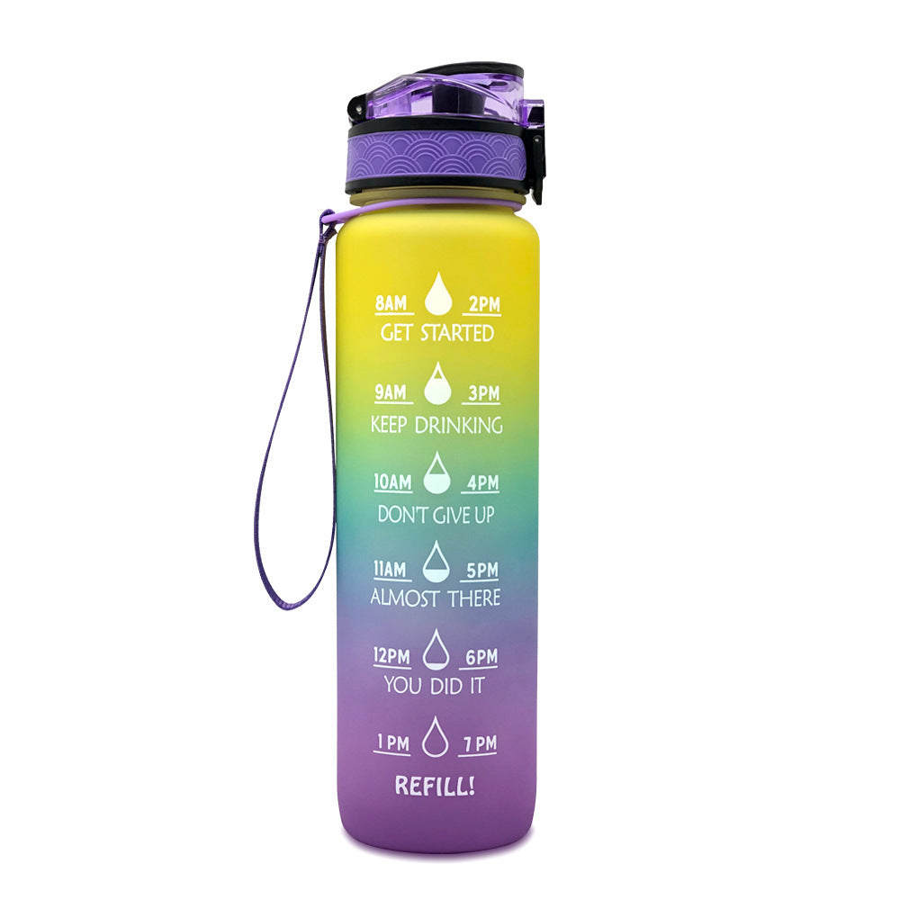 1L Motivational Water Bottle