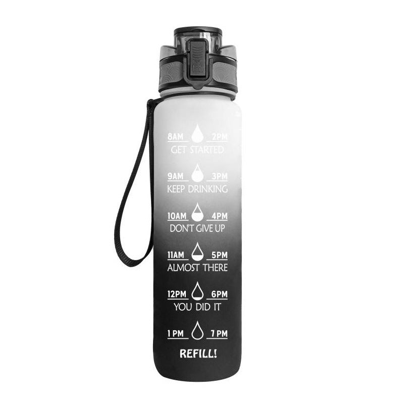 1L Motivational Water Bottle