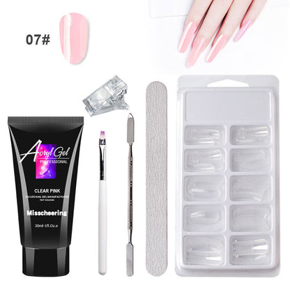 Painless Extension Gel Nail Kit | Quick & Easy Crystal Gel Set