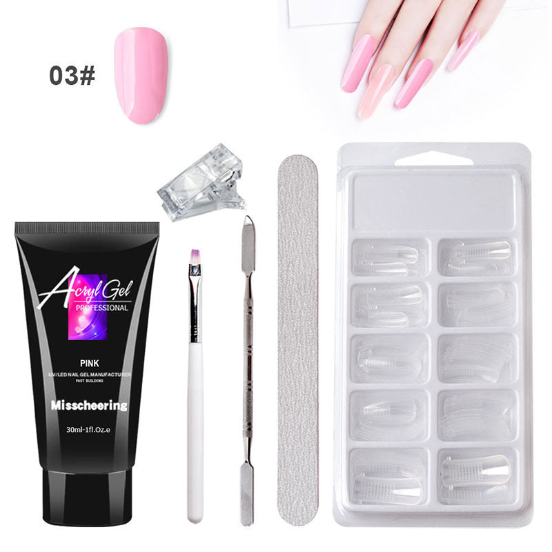 Painless Extension Gel Nail Kit | Quick & Easy Crystal Gel Set