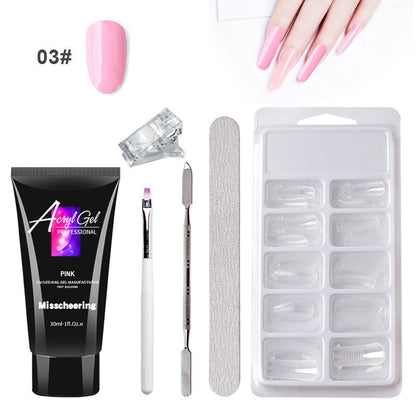 Painless Extension Gel Nail Kit | Quick & Easy Crystal Gel Set