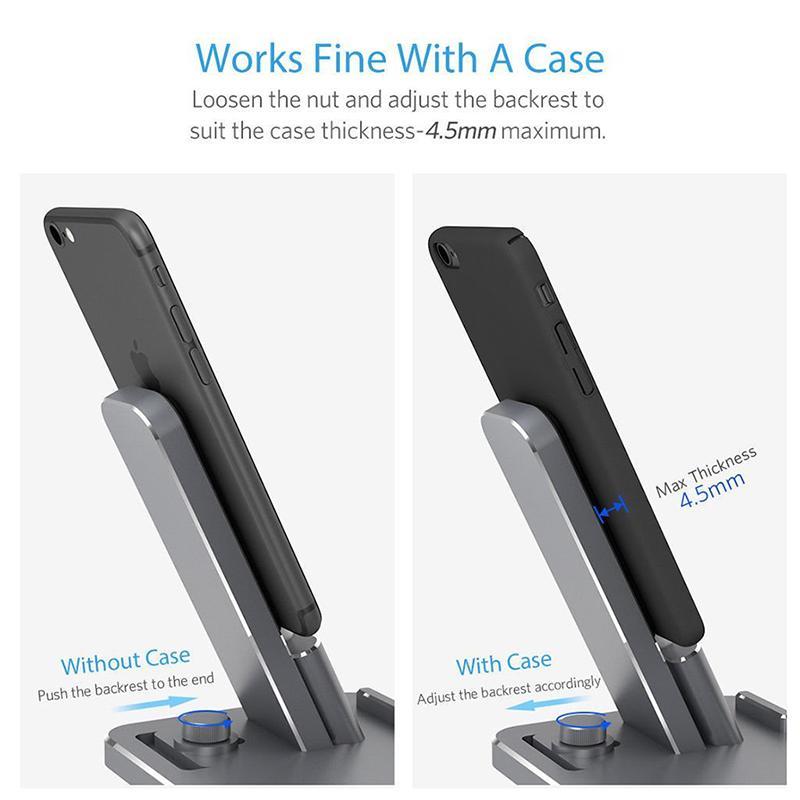 4-in-1 AirPods Charging Dock Holder – Wireless Fast Charging Station