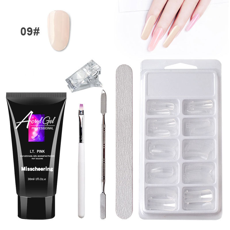 Painless Extension Gel Nail Kit | Quick & Easy Crystal Gel Set