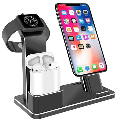 4-in-1 AirPods Charging Dock Holder – Wireless Fast Charging Station
