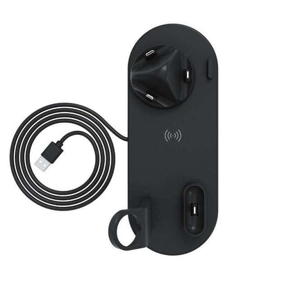 4-in-1 Fast Charging Station – Wireless Charger & Desktop Charging Base