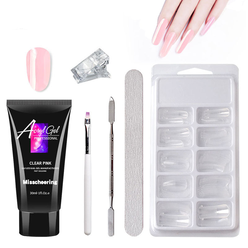 Painless Extension Gel Nail Kit | Quick & Easy Crystal Gel Set