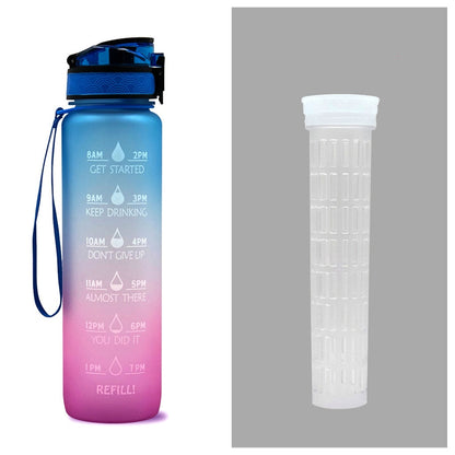 1L Motivational Water Bottle