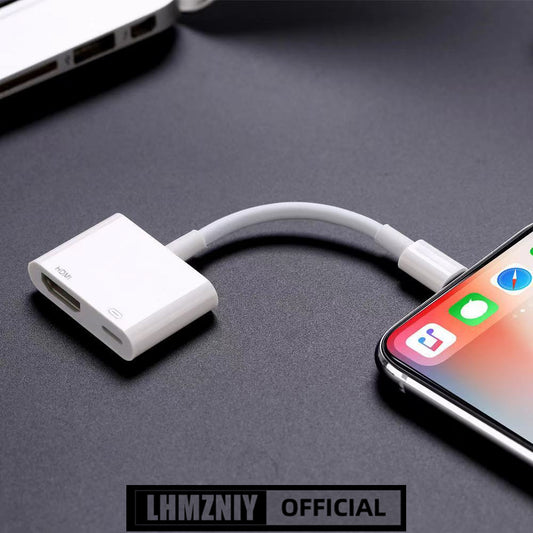 Lightning to HDMI HD display