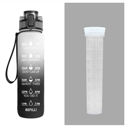 1L Motivational Water Bottle