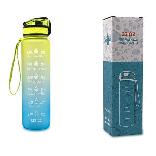 1L Motivational Water Bottle