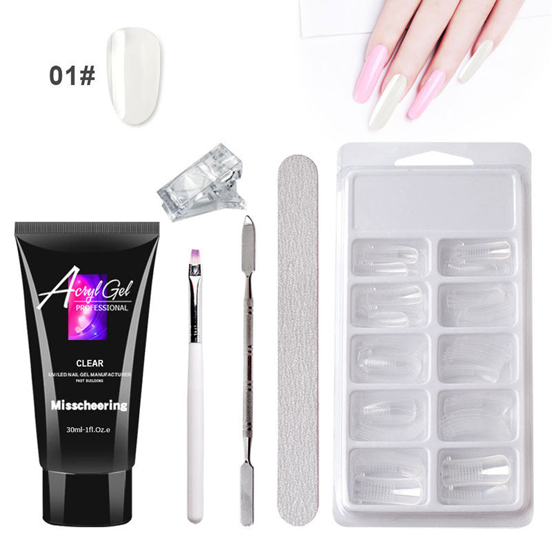 Painless Extension Gel Nail Kit | Quick & Easy Crystal Gel Set