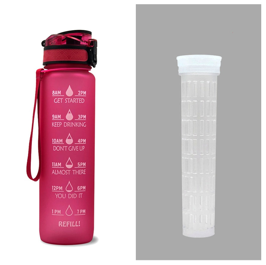 1L Motivational Water Bottle