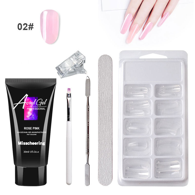 Painless Extension Gel Nail Kit | Quick & Easy Crystal Gel Set