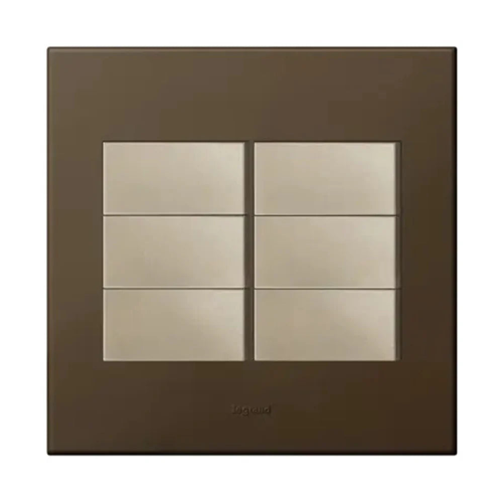 Arteor 6 Lever 1-Way Switch 4x4