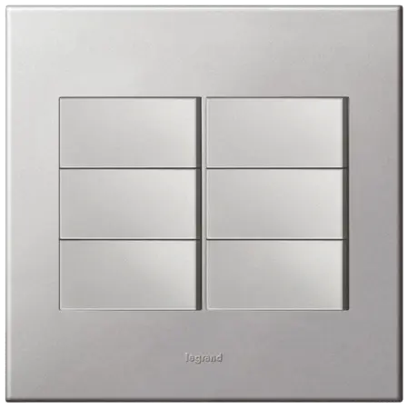 Arteor 6 Lever 1-Way Switch 4x4