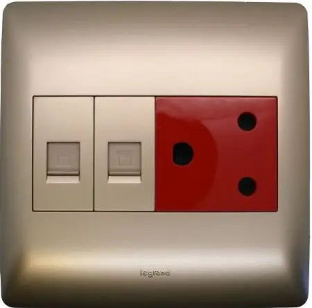 Socket Outlets - Dedicated + Data x2