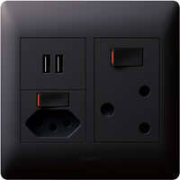 Socket Outlets - Old RSA Socket Switched + New RSA Socket Switched + Double USB