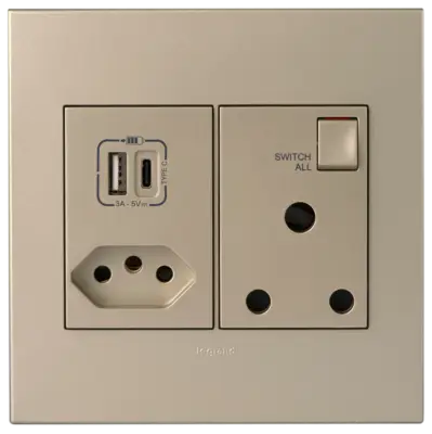 Arteor 16A Combo Socket Outlets
