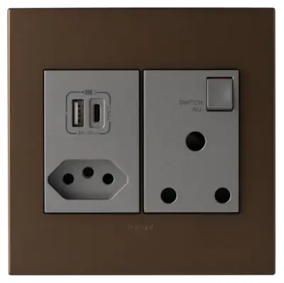 Arteor 16A Combo Socket Outlets