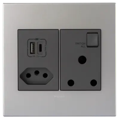 Arteor 16A Combo Socket Outlets