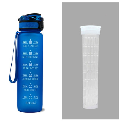 1L Motivational Water Bottle