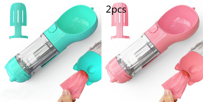 3 In 1 Dog Water Bottle