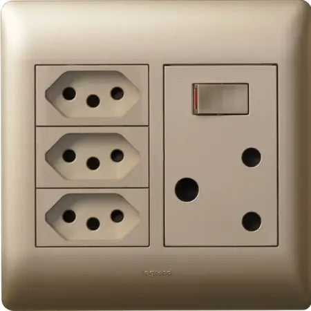 Socket Outlets - Old RSA + 3x New RSA 16A